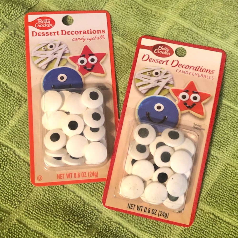 Betty Crocker fun food, ornament, craft, spooky decor